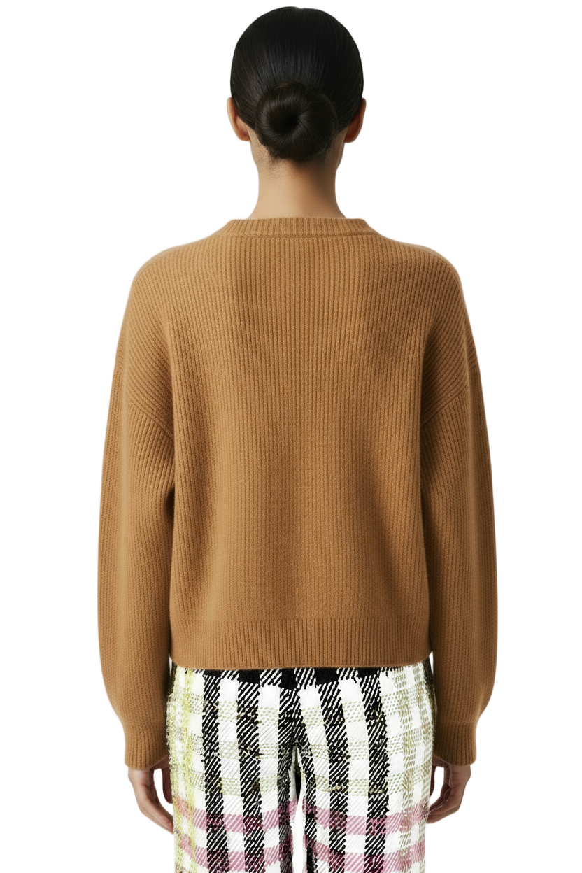 Chanel Cream Cotton Wide-Leg Tweed Trousers – Plaid Power