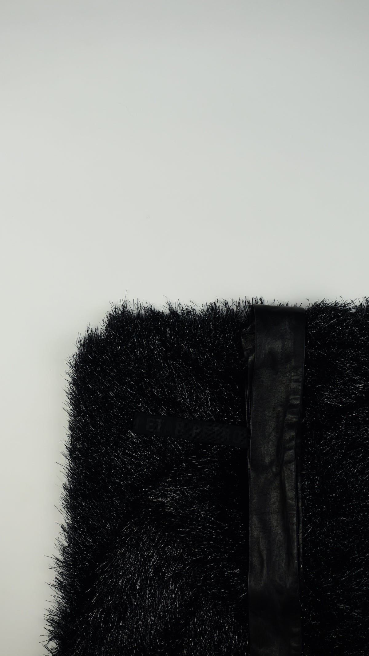 PETAR PETROV Black Wrap Skirt with Leather Belt – Wrap & Rule