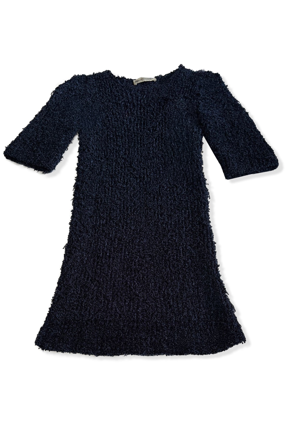 STELLA MCCARTNEY Mini Knit Dress: Sustainable Blend Elegance – Eco-Chic Mini Sass.