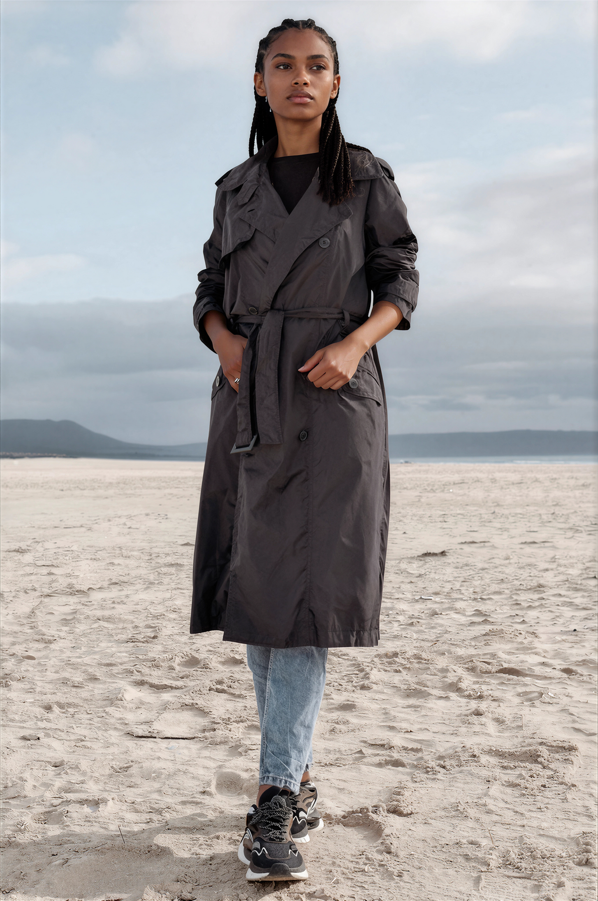 LOUIS VUITTON Trench Pliable Graphite
