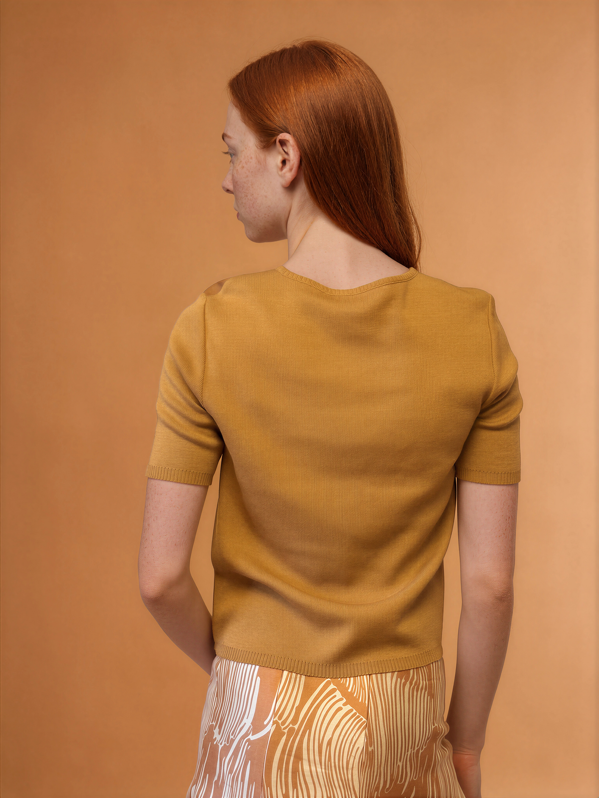 SPORTMAX Leather T-Shirt – Leather Edge