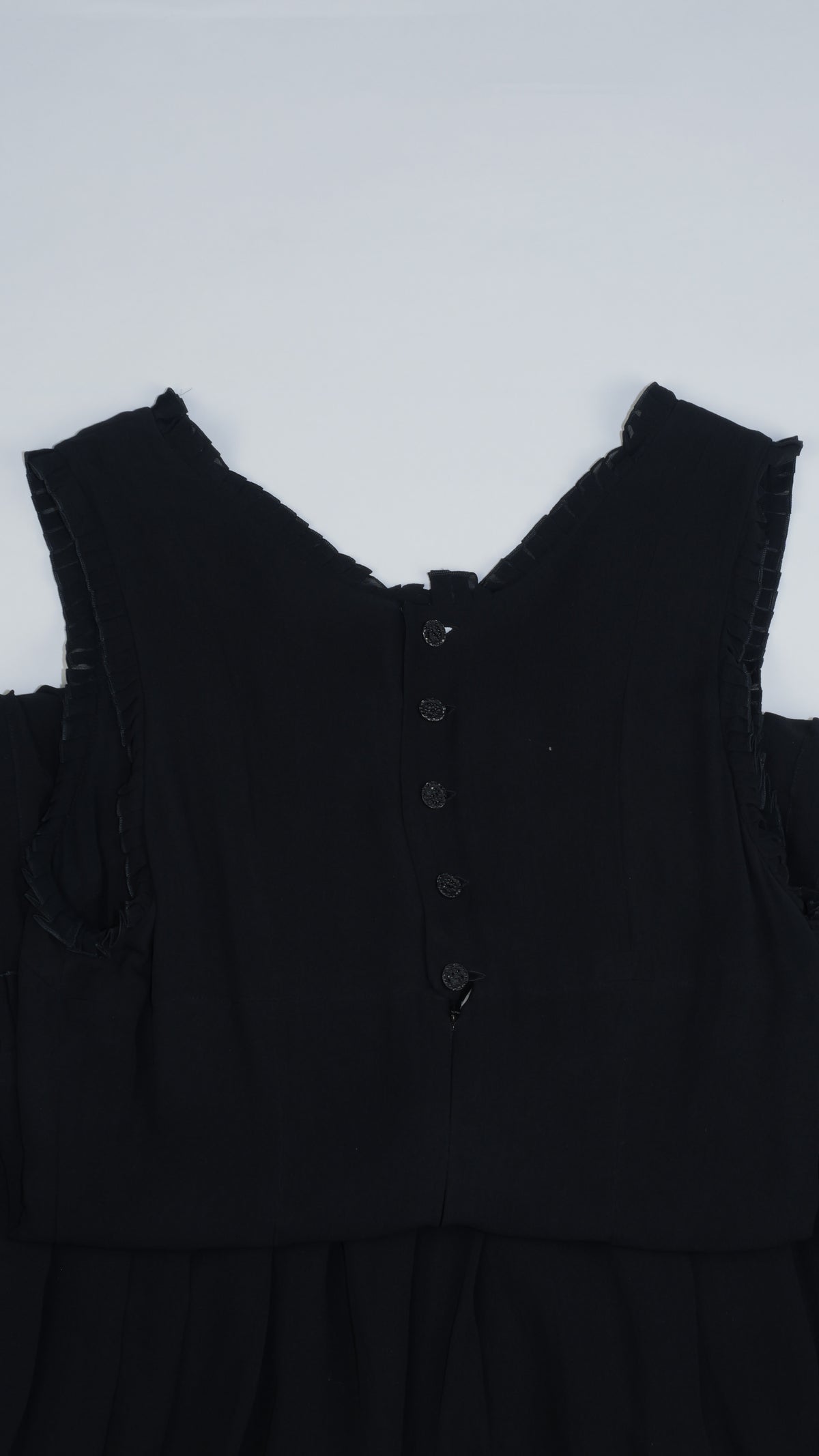 CHANEL Black Silk Cocktail Dress: Timeless LBD Vibes – Sleek Silk Sass