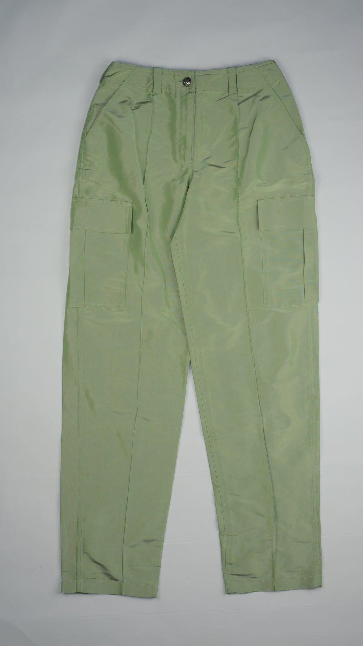 CHANEL Vivid Green Silk Cargo Pants – Silk Cargo Commando