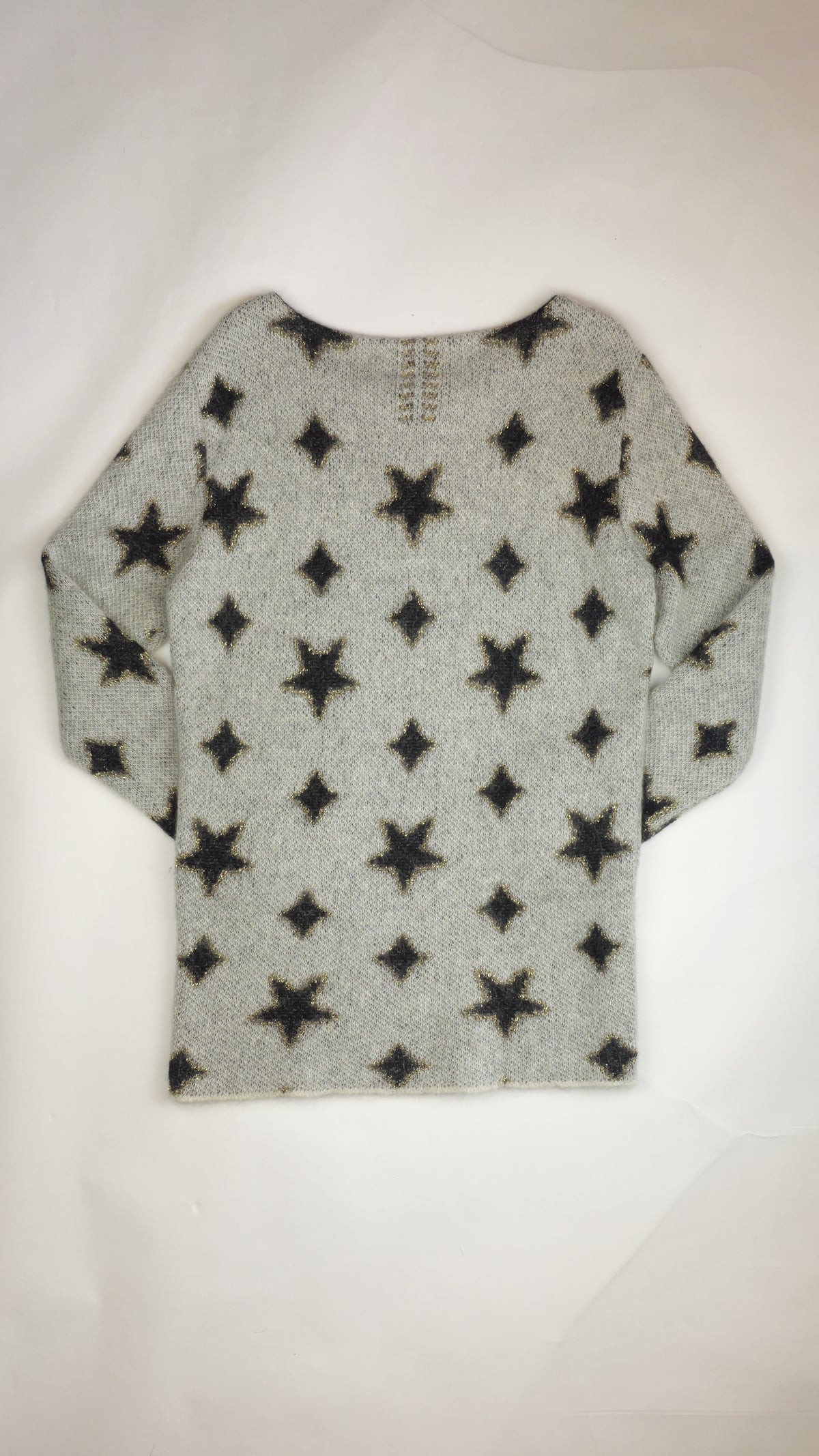 Robe-Pull Saint Laurent en Mohair et Laine à Étoiles