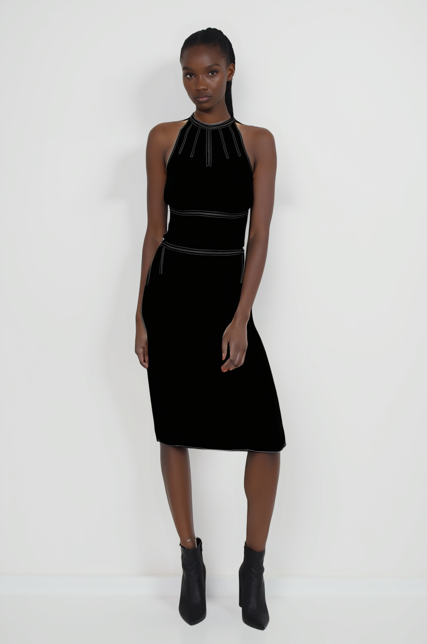 Hermès Backless  dress: Open-Back attention.