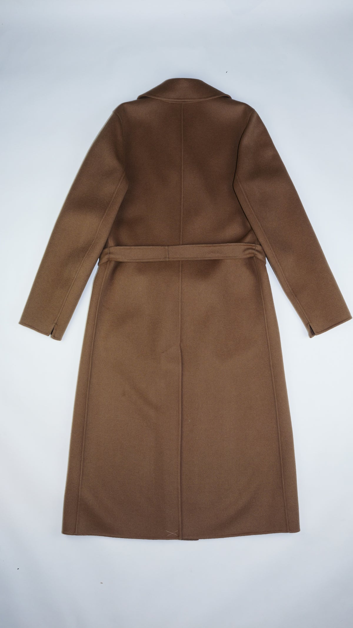 MAX MARA 'Bahamas' Camel Wikkeljas in Double-Face Wol