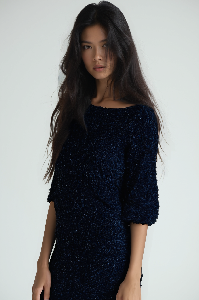 Stella McCartney Mini Knit Dress: Sustainable Blend Elegance – Eco-Chic Mini Sass.