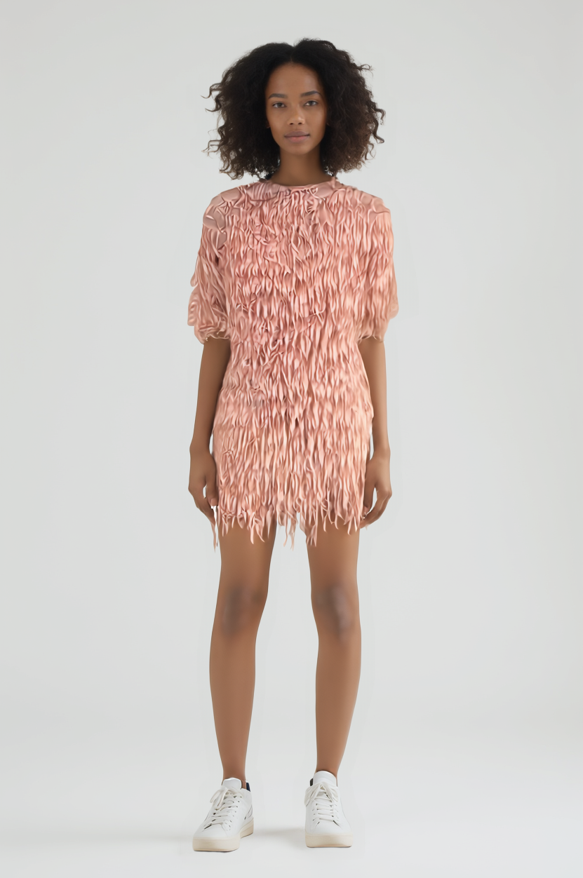 Timiami Blush Mini Dress & Top – Funky Blush Bliss