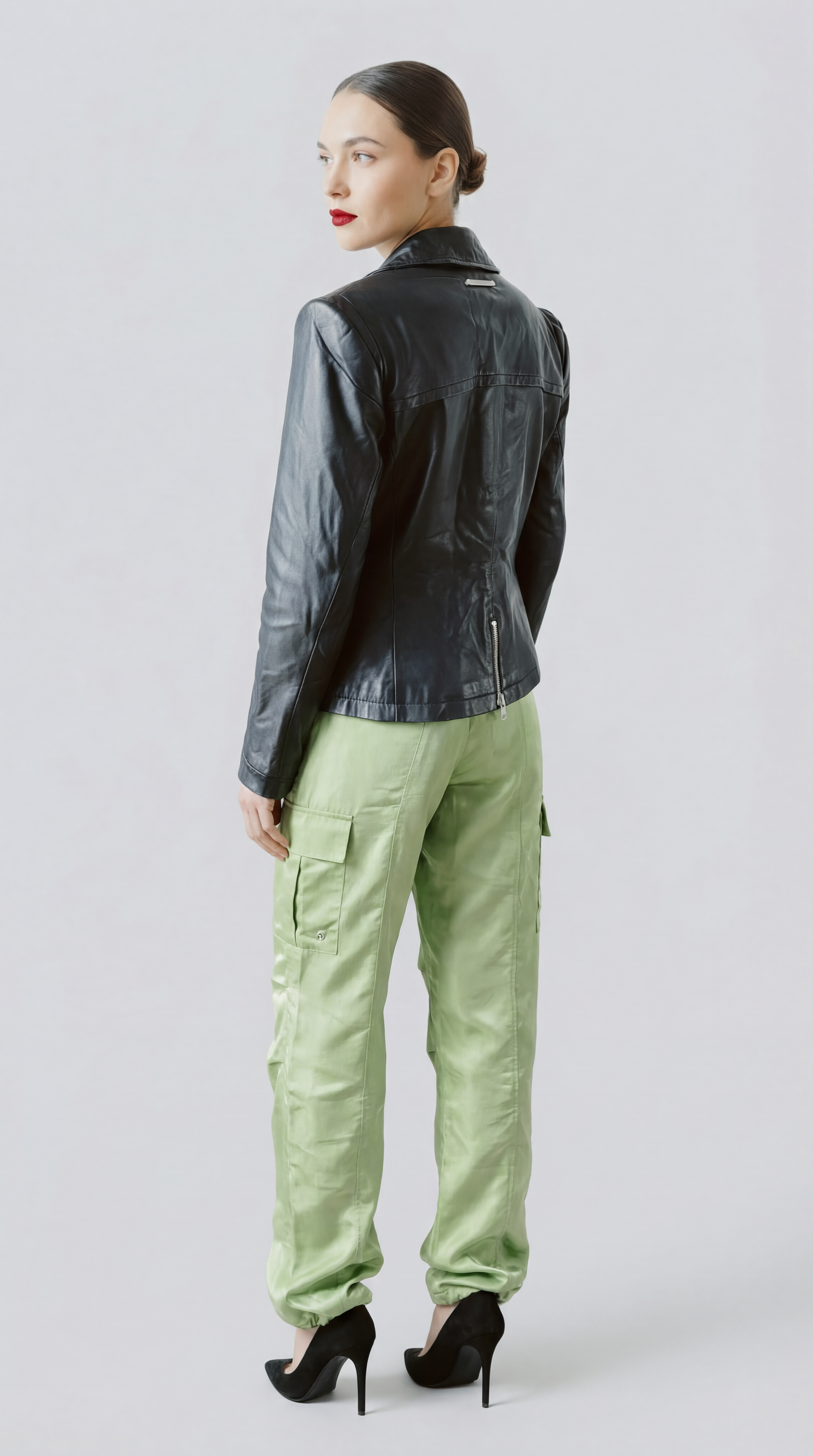 Chanel Vivid Green Silk Cargo Pants – Silk Cargo Commando